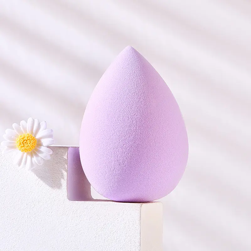 Purple Body Mini Soft Beauty Makeup Blender Egg Storage Box Eco Friendly Make Up Sponge Logo Cosmetic Travel Case Support Ningbo