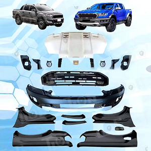 <span class=keywords><strong>Ranger</strong></span> Bodykit Mise à niveau vers les accessoires modifiés <span class=keywords><strong>Raptor</strong></span> avec pare-chocs avant Grill Fender Flares Pièces de rechange Kits de carrosserie - Product Image 5