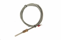 Sensor de temperatura de termopar tipo K E J de bayoneta ajustable con resorte industrial