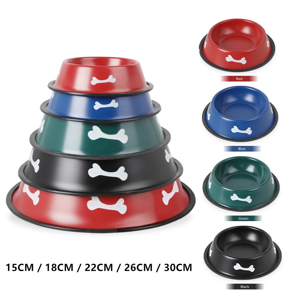 Пищевой класс, горячая Распродажа, заводская цена, противоударные миски для собак из нержавеющей стали