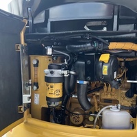 Mini-excavatrice sur chenilles compacte à queue courte d'occasion, d'origine japonaise, 1,78 tonne, modèle 301.7 CR, avec moteur et pompe 2024 à faible puissance