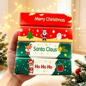 Juguete Antiestrés de Caramelo Navideño con Estampado Festivo, Juguete para Apretar para Decoración de Fiestas en Casa y Jardín, Regalo de Navidad - Product Image 2