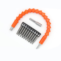 Vente en gros, connexion douce, tuyau d'extension de perceuse, tournevis électrique, bielle, douille, ensemble d'arbre Flexible universel
