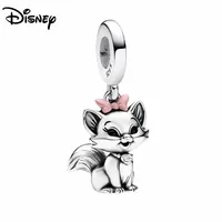 Set di Ciondoli e Charms in Argento 925 con Zirconi Disney Princess & Pascal per Collane e Bracciali, Regalo per Donne per Feste e Festival