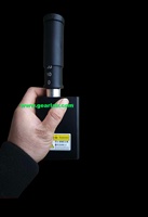 Mini Encendedor Láser de Bolsillo de 80W para Bricolaje con Batería 3S de 1800mAh, Lente 10X y 45 ° Protector Contra Sobrecalentamiento