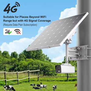 HK OEM 4MP กล้องกระสุนพลังงานแสงอาทิตย์4G, 24/7ตรวจจับการเคลื่อนไหวและมนุษย์ระบบเสียงสองทาง VCA 130dB H.265 WDR + IP67 - Product Image 4
