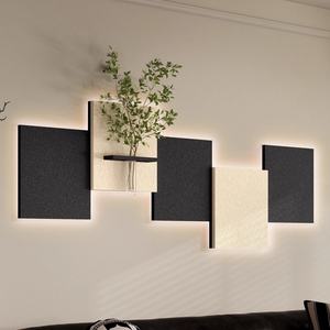 Pintura Decorativa Minimalista Italiana Geométrica para Entrada, Decoración del Hogar, Arte de Pared DIY, Lámpara LED, Pintura Colgante de Piedra Arenisca, Nueva - Product Image 6