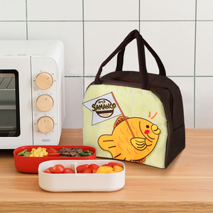 Personalizzabile cartone animato impermeabile pendolare isolato porta pranzo portatile Tote Bag per la scuola per il lavoro promozionale - Product Image 2