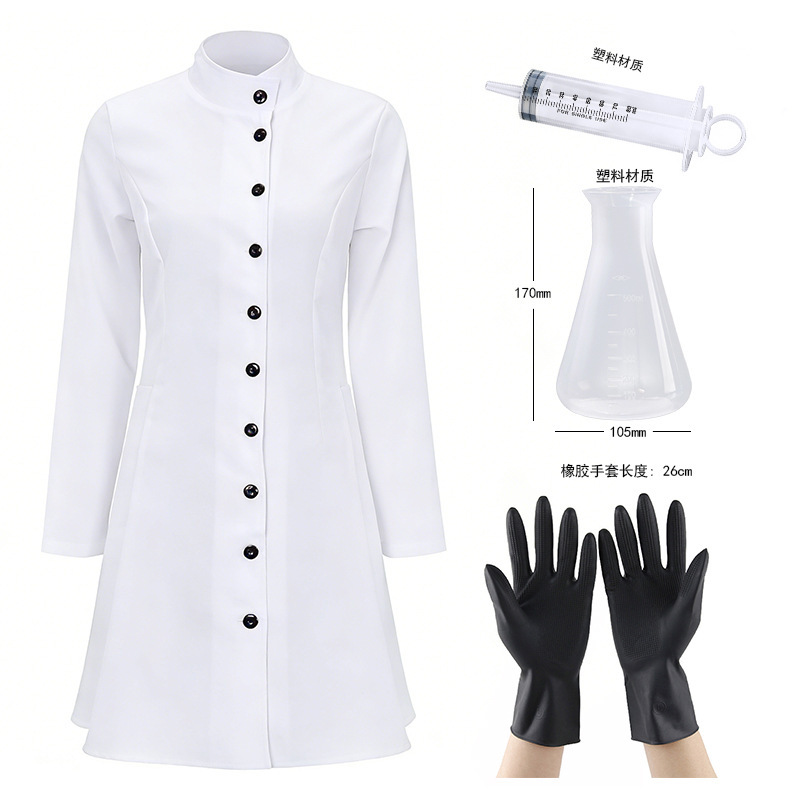8227 Ensemble (Jupe, Gants, Seringue, Bécher)
