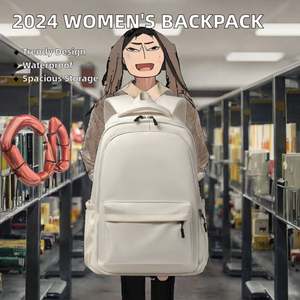 กระเป๋าหนังแท้ลายวินเทจสำหรับผู้หญิง มีซิป ใส่โน้ตบุ๊คได้ เหมาะสำหรับออฟฟิศ โรงเรียน และเดินทาง ขนาด 20-35 ลิตร - Product Image 3