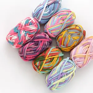 Craft fashion supplier Color Polyester Thread Yarn Woven polyester sewing thread for handcraft