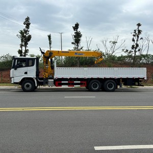 Camion-grue télescopique Shacman F3000 6x4 de 10 à 40 tonnes, grue à flèche droite de 50 tonnes, camion-grue chargeur à vendre - Product Image 5