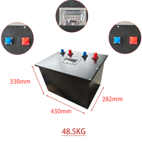 Batterie liquide certifiée IEC62619/CE 24/25,6V 206Ah, banque de batteries personnalisable, alimentation de secours d'urgence, UPS, applications hors réseau, LiFePO4