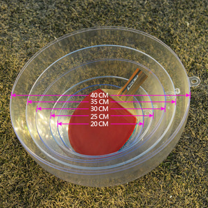 La <span class=keywords><strong>suspension</strong></span> pneumatique de grande taille pour voiture, boule creuse transparente, en plastique, 25cm, 30cm, 35cm, 40cm - Product Image 5