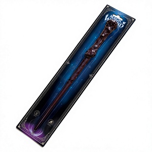 Accesorios de Disfraces de Halloween para <span class=keywords><strong>Voldemort</strong></span> y Hermione, Varita Mágica Iluminada de Plástico - Product Image 4