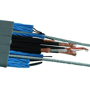 Кабель для лифта 1 2 4 волоконно-оптический кабель с двумя проводами видеонаблюдения, дорожный кабель для лифта, цена - Product Image 2