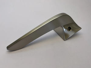 Poignée de porte de luxe de conception d'alliage de zinc moderne personnalisée de bonne qualité couleur d'or pour la porte - Product Image 2