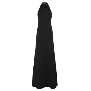 Elegante Vestido de Noche con Cuentas y Espalda Descubierta para Mujer, con Detalle Recortado, Cintura Alta y Ajuste Ceñido para Fiestas y Clubes - Product Image 6