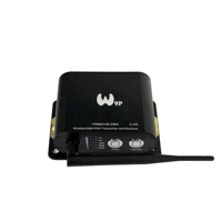 Transmitter DMX Nirkabel 2.4G dengan PCB Timo CRMX Terbaru dari Swedia, Aluminium IP33 AC110-240V, Garansi 1 Tahun