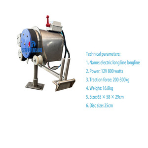 Verricello Elettrico 12v24v con Motore DC, Verricello Elettrico 12v per Reti da Pesca - Product Image 5