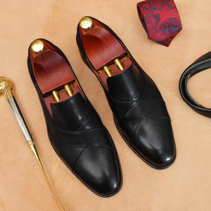 รองเท้าบูทเชลซีหนังแท้สีน้ำตาลสไตล์อังกฤษคลาสสิกปี 2025 สำหรับผู้ชาย แบบหุ้มข้อสูง กันน้ำ เหมาะสำหรับฤดูใบไม้ร่วงและฤดูหนาว สวมใส่สบาย - Product Image 2