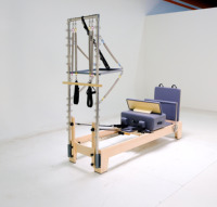 Machine de Pilates professionnelle en bois d'érable avec demi-tournebrise, équipement d'entraînement pour studio de fitness, capacité 220 kg, pour le remodelage corporel