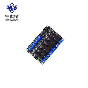 ฮงเว่ย ไมโคร 6 ช่อง 5V โมดูลรีเลย์โซลิดสเตตระดับต่ำพร้อมฟิวส์ควบคุมอุตสาหกรรม - Product Image 3