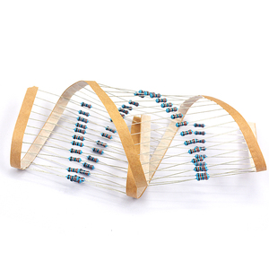 100 Pcs 1.6K Ohm Resistors - 1/4W Metal Film Fixed Resistors ±1% Tolerance For Electronics
