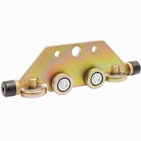 Rail de glissière en acier robuste à paroi épaisse W65, rail suspendu de conception industrielle pour le levage de portes et de machines de soudage