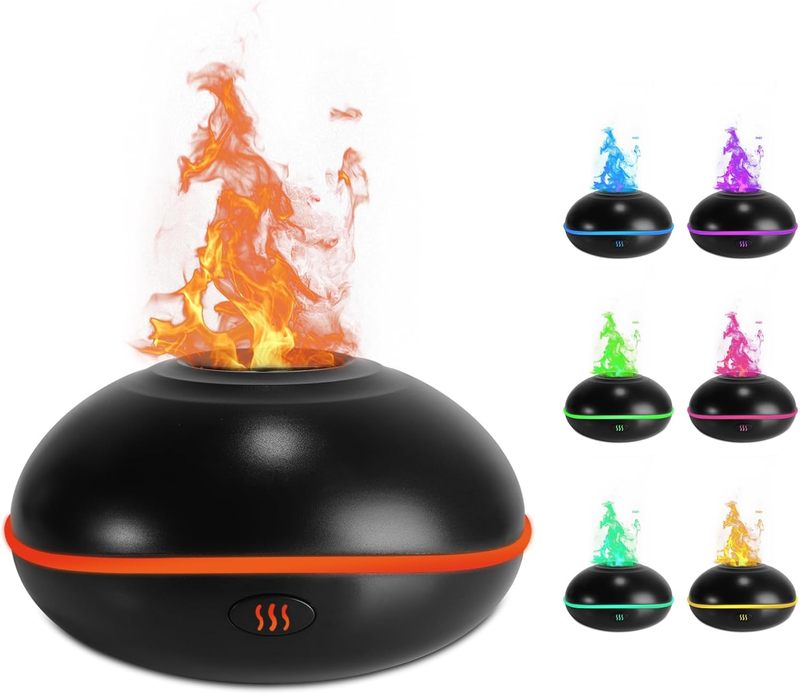 Newest RGB Flame Aroma Diffuser USB