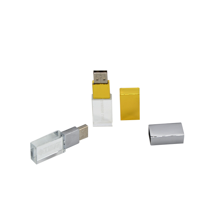 Factory Oem Customized Glass Usb2.0 3.0 3.1 128Gb 64Gb 32Gb 8Gb Usb Flash Drive Lwu591