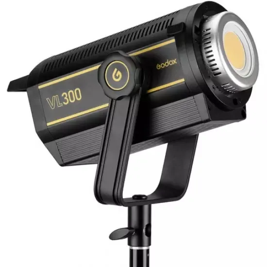 Godox VL300 VL-300 300W 5600K الأبيض النسخة LED الفيديو الضوئي المستمر الناتج بوينس جبل إضاءة الاستوديو APP دعم