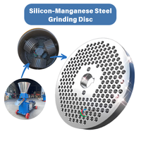 Disque de broyage en acier silicium-manganèse durable pour machine à granulés, pièce de rechange 2,5-8 mm pour équipement agricole