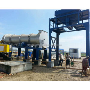 Centrale à béton stationnaire à tambour à faible coût de 20 tph, 40 tph, 60 tph, 80 tph, 100 tph aux Philippines - Product Image 2