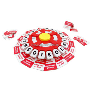 Đồ chơi may mắn trò chơi chữ trò chơi hội đồng gia đình nhịp độ nhanh chọn một thể loại và cuộc đua chống lại trò chơi học tập tuyệt vời cho mọi lứa tuổi - Product Image 2