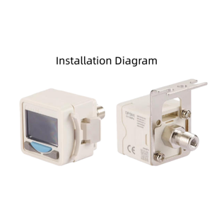 Manómetro Digital Electrónico, Interruptor de Presión <span class=keywords><strong>DPSP1</strong></span>/DPSN1-01020/10020, Manómetro de Presión Negativa - Product Image 3