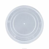 Conteneur alimentaire rond en PP de 1000 ml avec couvercle pour plats à emporter, bac de stockage jetable pour traiteur, compatible micro-ondes, anti-fuite, qualité alimentaire, sans BPA