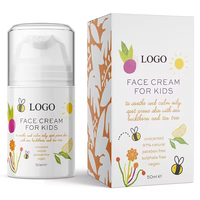 Crème hydratante pour le visage des enfants, crèmes et lotions naturelles nourrissantes et apaisantes pour tous les types de peau