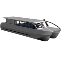 15m 50ft 48 passagers en aluminium catamaran ferry eau taxi bateau touristique bateau à passagers à vendre