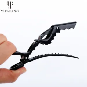 Custom LOGO Professional Wholesale Alligator Clips For Hair Cutting Salon Hair Clip