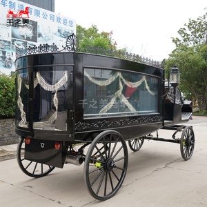 Prix réduit, cercueil électrique à 4 roues avec garantie d'un an, couleur personnalisée, style rétro de luxe - Product Image 6