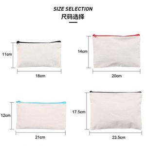Estuches de Lápices Personalizados con Cierre, Bolsas Pequeñas de Papelería con Cierre, Estuche de Lápices Impermeable de Oxford para Oficina, Viajes y Cosméticos - Product Image 2