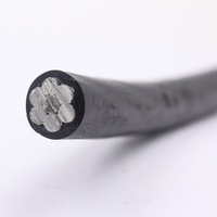 Cable de plomo de aleación de aluminio semiaislado para 600V, 123,3 MCM AAAC (OILNUT)
