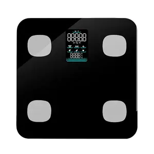 Nouveau Design grand écran LCD VA numérique <span class=keywords><strong>BMR</strong></span> balances de salle de bains application intelligente balance de graisse corporelle - Product Image 1