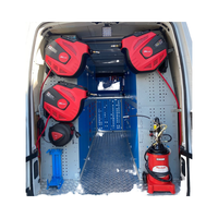 Armoires à outils modulaires pour fourgonnettes, 18 tiroirs, structure démontable, revêtement électrostatique en poudre, usage industriel, service OEM/ODM/OBM
