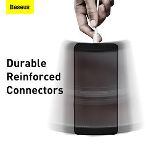 <span class=keywords><strong>Baseus</strong></span> Simple Wisdom Kit <span class=keywords><strong>USB</strong></span> a <span class=keywords><strong>Micro</strong></span> 2.1A <span class=keywords><strong>Cable</strong></span> de datos de flexibilidad ilimitada 2 PCS/Set - Product Image 5