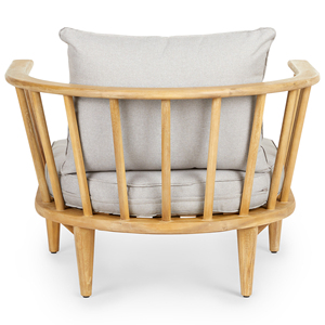 Silla de Jardín para Patio, Villa u Hogar, Diseño Moderno en Madera de Teca con Cojín - Sifa - Product Image 4