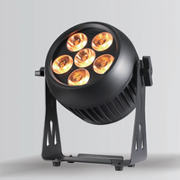 Projecteur LED GBR-BP620 pour extérieur, étanche IP65, 6*20w, 6x20w RGBWA UV 6en1, projecteur à batterie