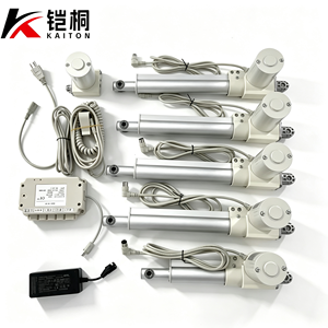 Kaiton 24V 50W 6000N Permanent Magnet Linear Actuator 10mm Per Second Flange Mount IP65 IP66 Waterproof Smart Home - Product Image 4