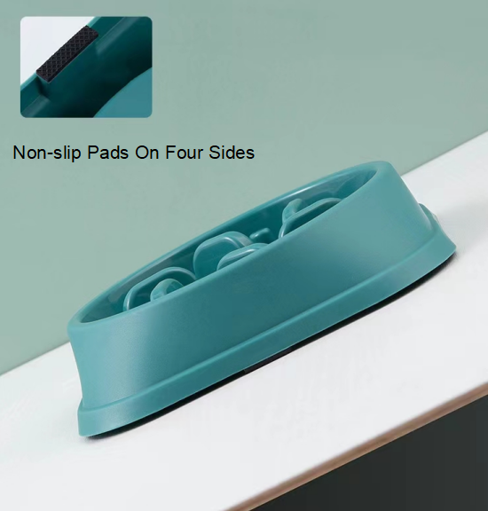 Wholesale High Quality Anti Choking Slow Feeder Dog Bowl Pet Slow Food Bowl For Dogs Eating